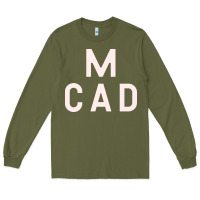 Army Green Minneapolis College of Art and Design Long Sleeve Tee - linhVisuals