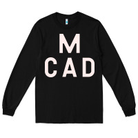 Black Minneapolis College of Art and Design Long Sleeve Tee - linhVisuals