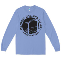 Colony Blue Memphis College of Art Long Sleeve Tee - linhVisuals