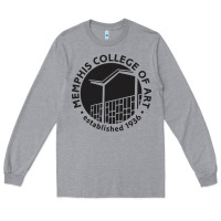 Heather Grey Memphis College of Art Long Sleeve Tee - linhVisuals