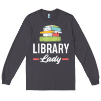 Smoke womens funny library lady librarian library assistant t shirt Long Sleeve Tee - linhVisuals