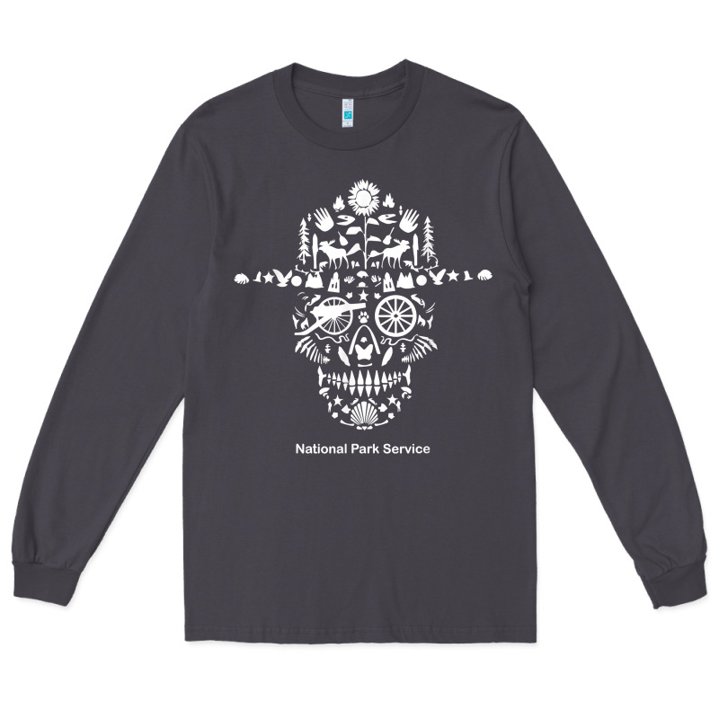 National Park Service, Skull Animals Hiking Camping Eliments T Shirt Long Sleeve Tee by linhVisuals | Teevron