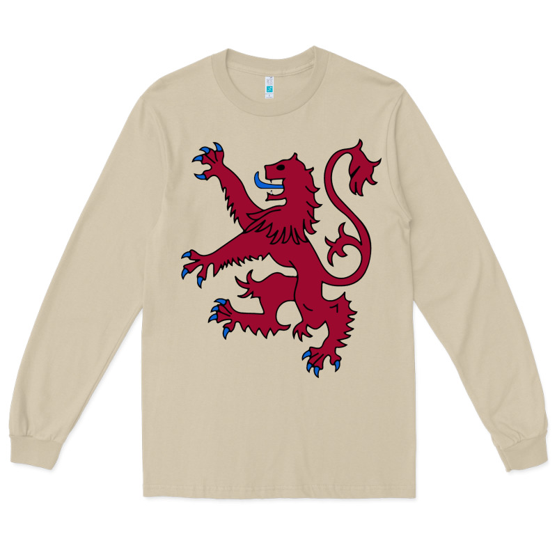 Lion Rampant Of Scotland, Royal Banner, Royal Arms, Scottish Pride Long Sleeve Tee by linhVisuals | Teevron