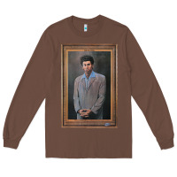 Chestnut seinfeld the kramer portrait t shirt Long Sleeve Tee - linhVisuals