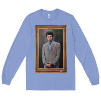 Colony Blue seinfeld the kramer portrait t shirt Long Sleeve Tee - linhVisuals