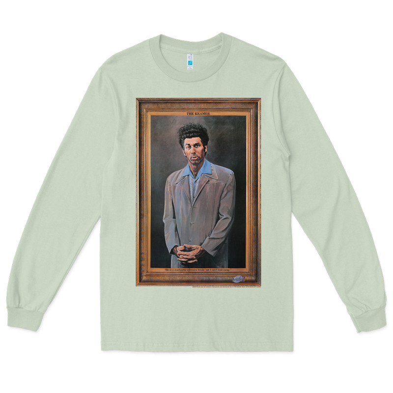 Seinfeld The Kramer Portrait T Shirt Long Sleeve Tee by linhVisuals | Teevron