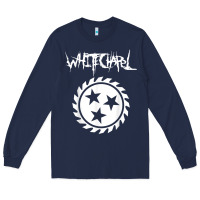 Navy whitechapel dbfc t shirt Long Sleeve Tee - linhVisuals