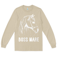 Mushroom womens boss mare horseback riding equestrians men horse women gift v n Long Sleeve Tee - linhVisuals