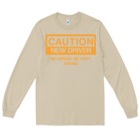 Mushroom caution new student driver funny Long Sleeve Tee - linhVisuals