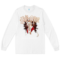 White hairy otter [tb] Long Sleeve Tee - linhVisuals