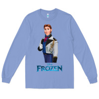 Colony Blue hans frozen Long Sleeve Tee - linhVisuals