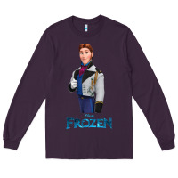 Plum hans frozen Long Sleeve Tee - linhVisuals