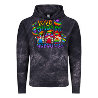 Cloud Black love gnome no bounds Vintage Hoodie - CowhideDigitalArt
