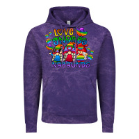 Cloud Purple love gnome no bounds Vintage Hoodie - CowhideDigitalArt