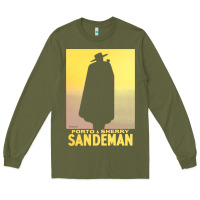 Army Green sandeman, from vintage port & sherry advertisement   vintage advertise Long Sleeve Tee - linhVisuals