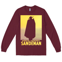 Burgundy sandeman, from vintage port & sherry advertisement   vintage advertise Long Sleeve Tee - linhVisuals