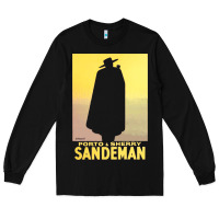 Black sandeman, from vintage port & sherry advertisement   vintage advertise Long Sleeve Tee - linhVisuals
