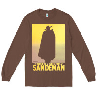 Chestnut sandeman, from vintage port & sherry advertisement   vintage advertise Long Sleeve Tee - linhVisuals