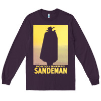 Plum sandeman, from vintage port & sherry advertisement   vintage advertise Long Sleeve Tee - linhVisuals