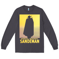 Smoke sandeman, from vintage port & sherry advertisement   vintage advertise Long Sleeve Tee - linhVisuals