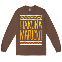 Chestnut hakuna mafuckit [tb] Long Sleeve Tee - linhVisuals