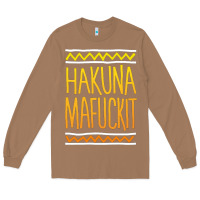 Toasted Coconut hakuna mafuckit [tb] Long Sleeve Tee - linhVisuals