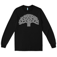 Black oakland california hoodie   oak tree Long Sleeve Tee - linhVisuals