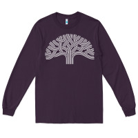 Plum oakland california hoodie   oak tree Long Sleeve Tee - linhVisuals