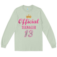 Matcha official 13 teenager cute 13th birthday ideas for girls t shirt Long Sleeve Tee - linhVisuals