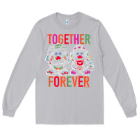 Moon Dust mr. & mrs. potato head day of the dead together forever premium t shir Long Sleeve Tee - linhVisuals