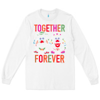 White mr. & mrs. potato head day of the dead together forever premium t shir Long Sleeve Tee - linhVisuals