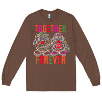 Chestnut mr. & mrs. potato head day of the dead together forever premium t shir Long Sleeve Tee - linhVisuals