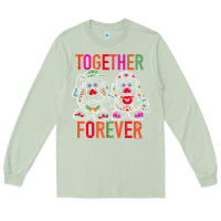 Matcha mr. & mrs. potato head day of the dead together forever premium t shir Long Sleeve Tee - linhVisuals