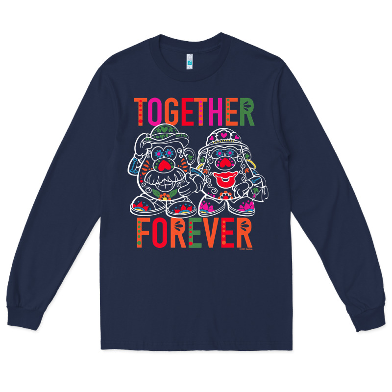 Mr. & Mrs. Potato Head Day Of The Dead Together Forever Premium T Shir Long Sleeve Tee by linhVisuals | Teevron