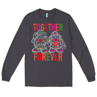 Smoke mr. & mrs. potato head day of the dead together forever premium t shir Long Sleeve Tee - linhVisuals