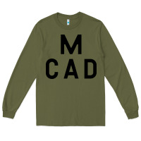 Army Green Minneapolis College of Art and Design Long Sleeve Tee - linhVisuals