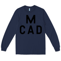 Navy Minneapolis College of Art and Design Long Sleeve Tee - linhVisuals