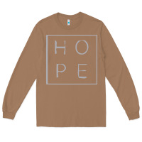 Toasted Coconut hope quote Long Sleeve Tee - linhVisuals