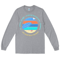 Heather Grey st simons island t  shirt st. simons island, georgia t  shirt Long Sleeve Tee - linhVisuals
