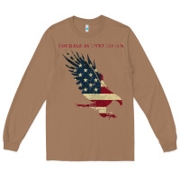 Toasted Coconut courage is contagious and eagle Long Sleeve Tee - linhVisuals