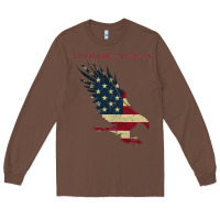 Chestnut courage is contagious and eagle Long Sleeve Tee - linhVisuals