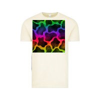 Colorful Cow Seamless Pattern Vintage Tee | Teevron