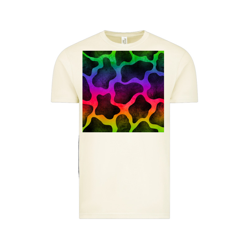 Colorful Cow Seamless Pattern Vintage Tee by BundleAndBundleShop | Teevron