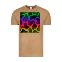 Vintage Camel colorful cow seamless pattern Vintage Tee - BundleAndBundleShop