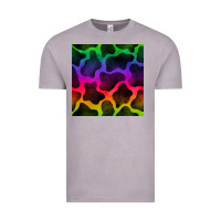 Vintage Zinc colorful cow seamless pattern Vintage Tee - BundleAndBundleShop