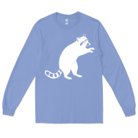 Colony Blue raccoon Long Sleeve Tee - linhVisuals