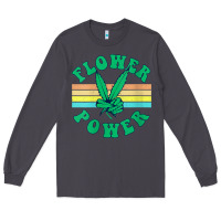 Smoke womens flower power 420 thc pot weed medical marijuana funny weed v ne Long Sleeve Tee - linhVisuals