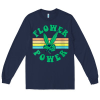 Womens Flower Power 420 Thc Pot Weed Medical Marijuana Funny Weed V Ne Long Sleeve Tee | Teevron