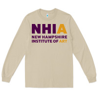 Mushroom New Hampshire Institute of Art Long Sleeve Tee - linhVisuals