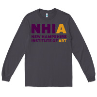 Smoke New Hampshire Institute of Art Long Sleeve Tee - linhVisuals